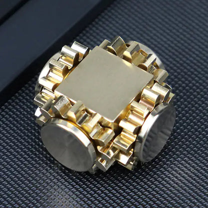 Brass Cube Fidget