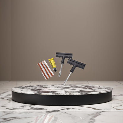 Car Tire Repair Kit, Tubeless Tire Puncture Repair Kit