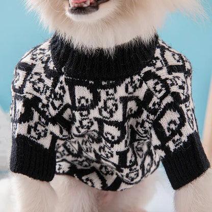Stylish Thick Winter Sweater for Dogs and Cats