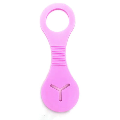 Hands-Free Dog Waste Bag Dispenser with Leash Clip