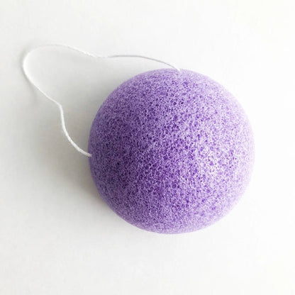 Natural Biodegradable Konjac Cleansing Sponge - Organic Vegan Facial