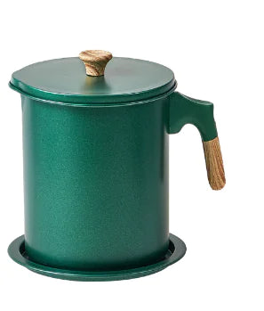 Japanese Oil Filter Pot for Kitchen Storage