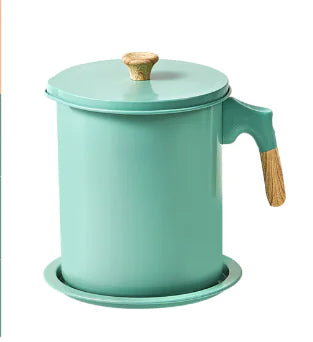 Japanese Oil Filter Pot for Kitchen Storage